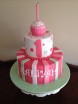 Aaliyahs 1st bday cake