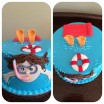 swimming cake